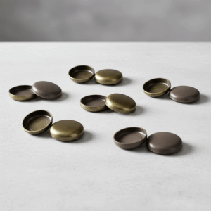 Disk Caps for Wrought Iron